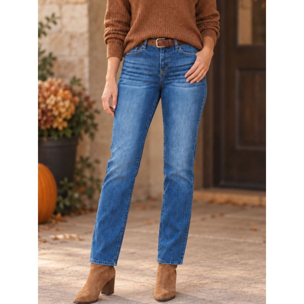 Liz Claiborne Classic Skinny Jeans Women’s Size 10 Stretch Denim Blue